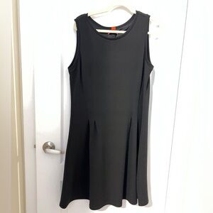 Joe Fresh Elegant Black Sleeveless Midi Dress